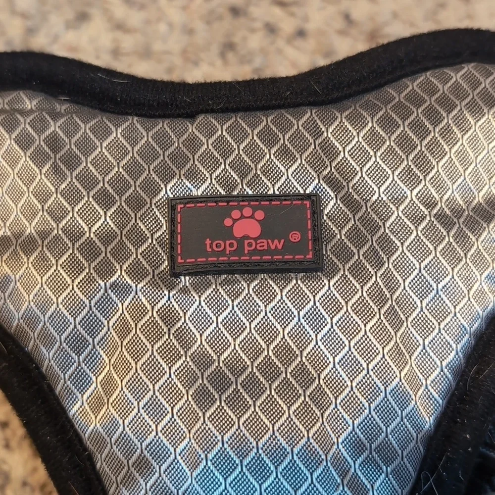 Top Paw® Mesh Comfort Dog Harness Reflective Gray SZ Large - Picture 6 of 9